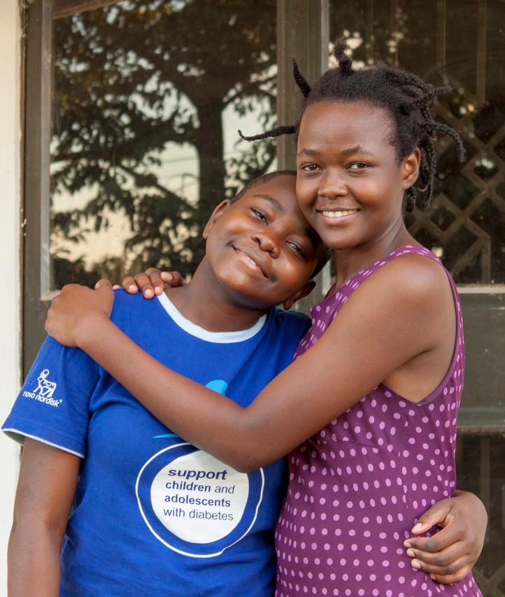 Immy Anne Anyango lives in Uganda and has type 1 diabetes.